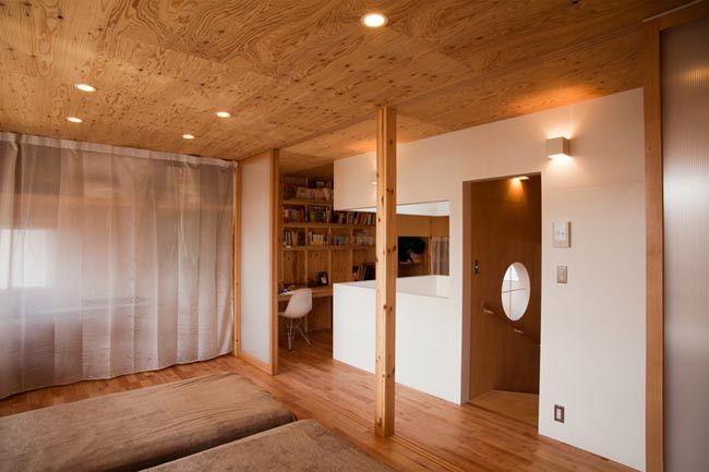 Maison design en bois bureau